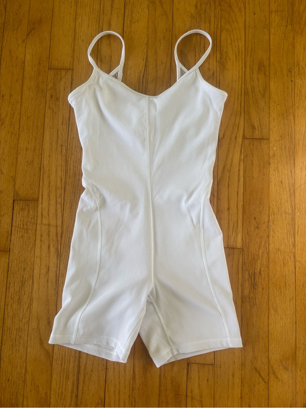 lululemon athletica White Women's Stretchy One-Piece Bodysuit